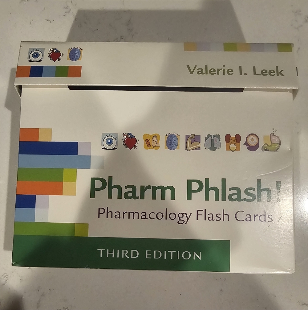 Pharm Phlash! Pharmacology Flash Cards